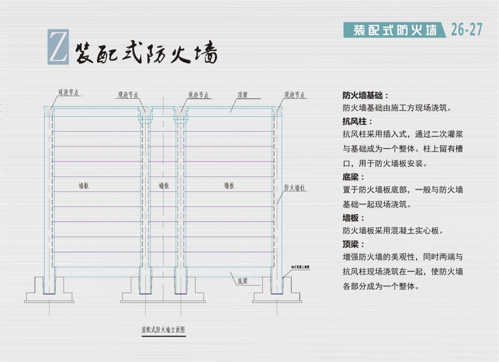 裝配式防火墻簡(jiǎn)介